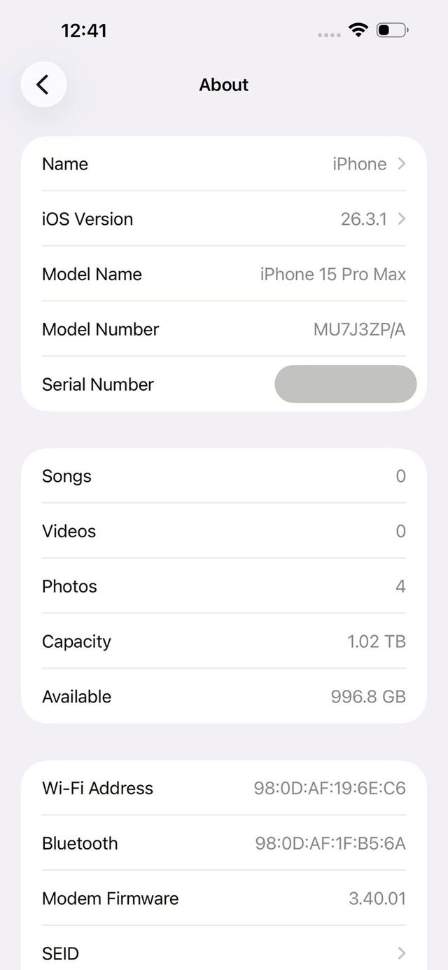 iPhone 15 Pro Max 1 TB | PH308 รูปที่ 9
