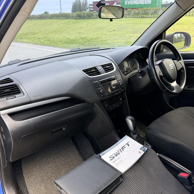 SUZUKI SWIFT1.25GLX AUTO 2013 ✅สวย เดิมสะอาด น็อตไม่ขยับ ไม่แก็ส ❇️ปุ่มสตาร์ท ภายในเยี่ยม แม็กยางสวย ✅เครื่องเกียร์ช่วงล่างดี ประหยัดน้ำมัน ❇️ รูปที่ 12