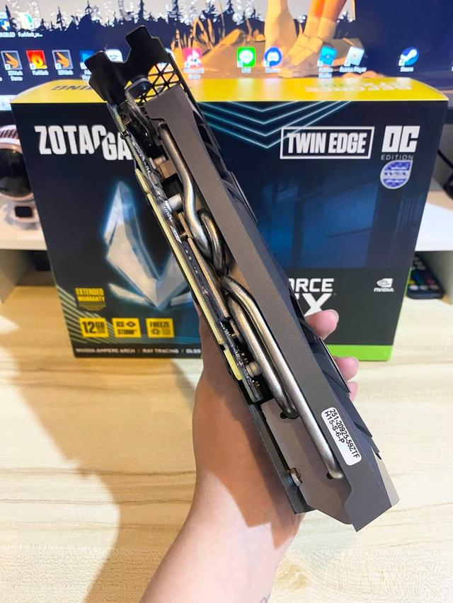 การ์ดจอ ZOTAC GAMING GEFORCE RTX 3060 TWIN EDGE  2