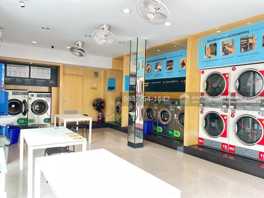 ขายตึกแถว วชิรธรรมสาธิต60 ถ.สุขุมวิท101/1 พร้อมกิจการเครื่องซักผ้า ราคาเพียง15.5ล้าน ตึกห้องริม2คูหา39ตรว. เห็นชัด เหมาะค้าขายและทำสำนักงาน 3