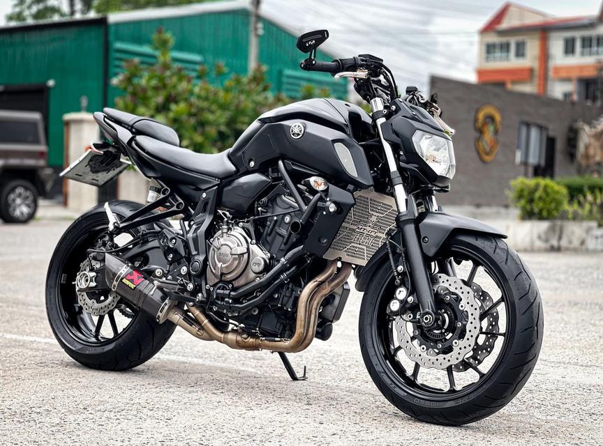 ส่งต่อ Yamaha MT07 สีดำด้าน ปี 2018