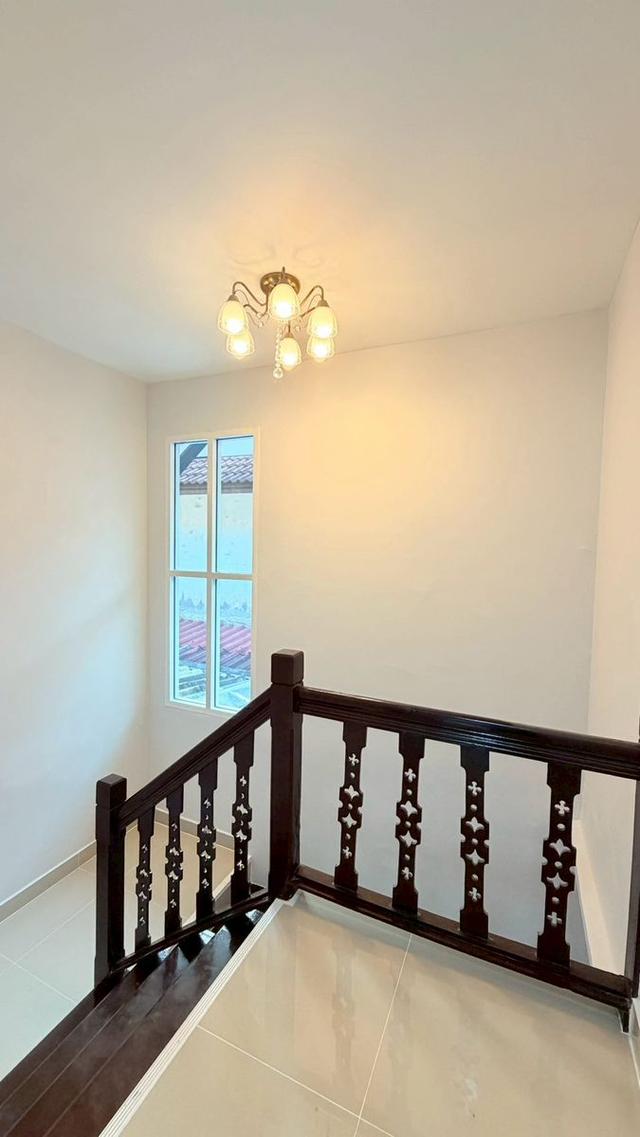 หมู่บ้านพฤกษา3 ถนนวัดลาดปลาดุก บางบัวทองทาวน์เฮาส์ 2 ชั้น ตกแต่งใหม่พร้อมอยู่ มีระเบียงด้านหน้า 13