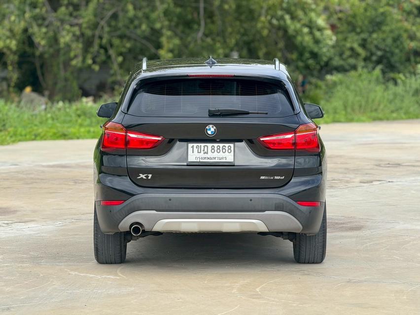 BMW X1 (F48) Wagon 4dr sDrive18d xLine Steptronic 8sp FWD 2.0DTi Y 2020. สีดำ  5