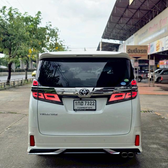 รหัสรถ BAC7322 🔥 รถตู้สุดหรูสาย VIP มาแล้ว! Toyota Vellfire 2.5 Z G Edition ปี 2018 สีขาว สภาพป้ายแดง! 🔥 3