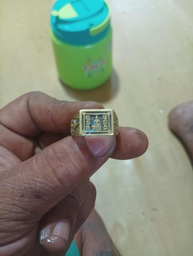 แหวนหลวงปู่ดู่ปี 19 สภาพสวยๆคงเดิมรอยจารย์ยัง รูปที่ 2