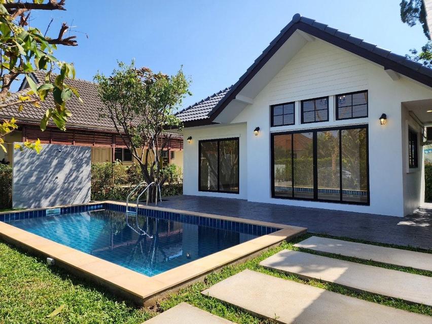 🌼☀ให้เช่า Pool Villa ชั้นเดียว พร้อมสระว่ายน้ำในตัว บรรยากาศหมู่บ้านเงียบสงบร่มรื่น 7