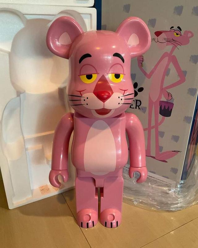 ปล่อย BearBrick Pink Panther 2