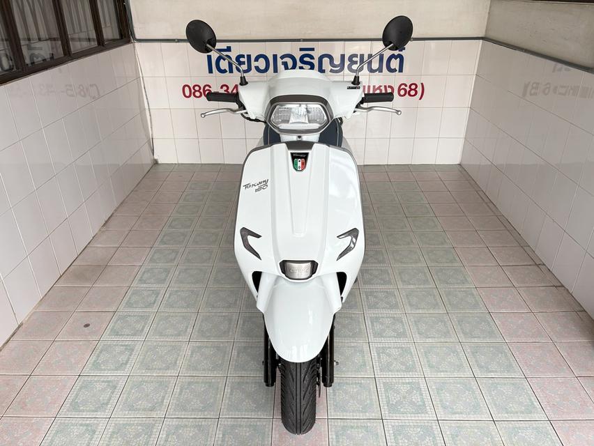 Tuscany150 Keyless ไมล์แท้ สภาพใสกริ๊บ รถมือเดียว ไม่เคยล้ม สีเดิมบางๆ จัดส่งได้ทั่วไทย มีเก็บปลายทาง วิ่ง1000 ปี68