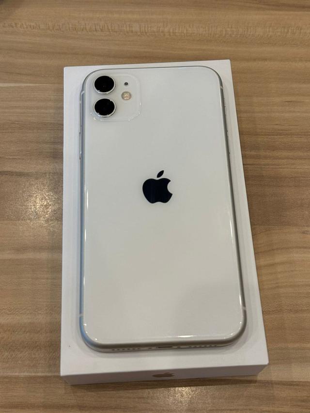 iPhone 11 เครื่องศูนย์ไทย สี White 1