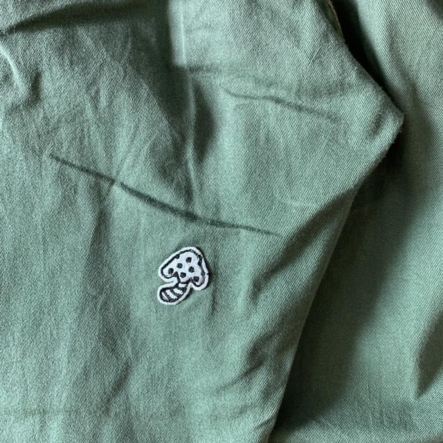 FRAPBOIS half Chino Pant สี Olive Green รูปที่ 13