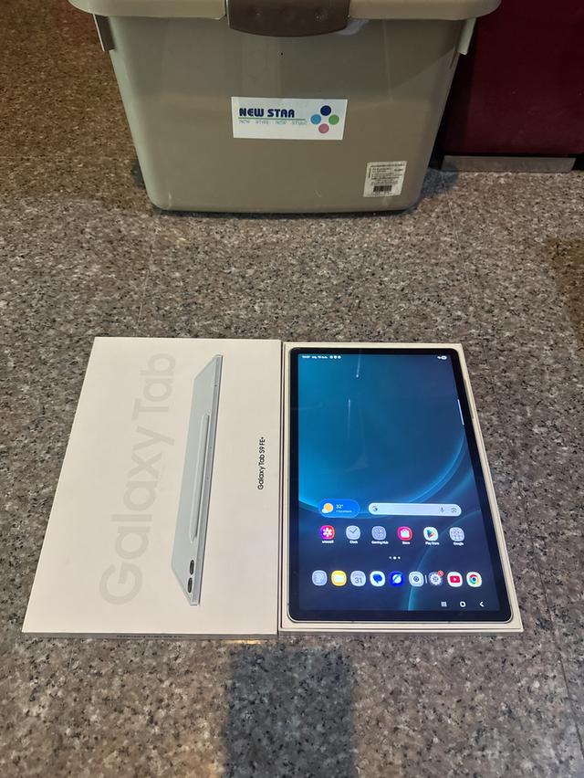 ขายๆๆSamsungTabS9FEPlusสีใหม่Mint128กิ๊กมีกล่องอีมี่ตรงสูนTrueสภาพสวยการใช้งานดีเยี่ยมทุกๆฟังชั่นเครื่องรีสโตได้ตลอดไม่มีติดแอคเค้าใดๆคับ ( จอขาวจั๊วไ