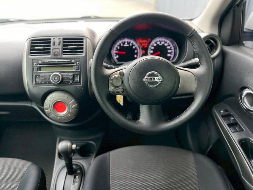 Nissan Almera 1.2VL AT ปี2012 สีขาว🔥🔥ราคา 129,000 บาท🔥🔥- ไมล์ 17x,xxx Km. รูปที่ 16