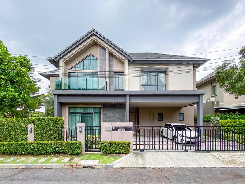 ขายบ้านเดี่ยวหรูแปลงมุม ติดคลับเฮาส์ ใกล้ Central Westville เพียง 5 นาที ขาย 15.9 ล้านบาท! - บางกอก บูเลอวาร์ด สาทร-ปิ่นเกล้า 2 1