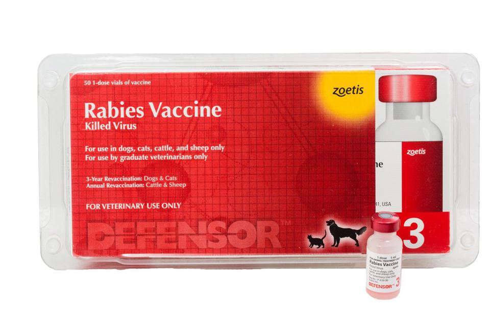Defensor 3 "Zoetis" วัคซีนป้องกันโรคพิษสุนัขบ้า 1