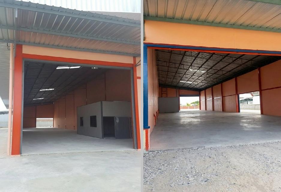 ให้เช่าโกดัง พร้อมสำนักงาน สภาพใหม่ / ซอยบางปลา 2 (ธนสิทธิ์) เทพารักษ์ กม. 14 / พื้นที่โกดัง 420 ตารางเมตร / พื้นที่รอบ ๆ อาคาร 295 ตารางวา 6