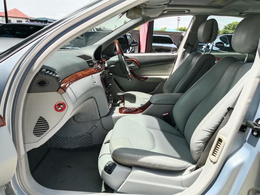 ขายรถ Benz S280 2.8 W220 ปี 2000 สีเทา เกียร์ออโต้ รูปที่ 18