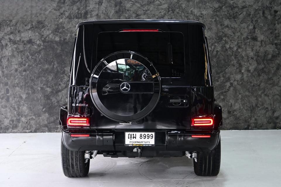 (แจ้งรหัสรถ JRS8999) MERCEDES-BENZ G400d สีดำ ภายในแดง ลงตัวมากๆ รูปที่ 8