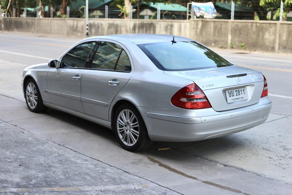 ขาย Mercidez Benz E200 Kompressor -Elegant (เจ้าของขายเอง) 4