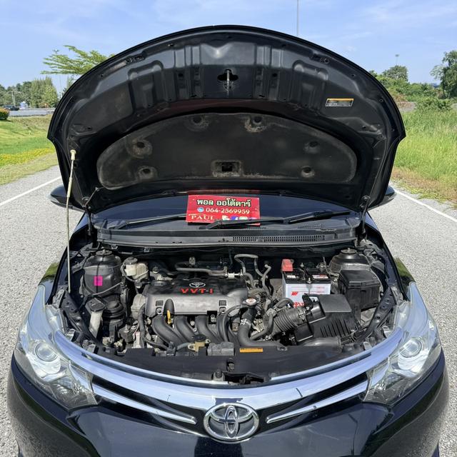 🚙Toyota Vios 1.5G 2014 Auto ✅น็อตไม่ขยับ สวย สะอาด สีเดิมทั้งคัน ✅เครื่องเกียร์แอร์ช่วงล่างดี เช็คศูนย์ตลอด ✅รถบ้านมือเดียว 12