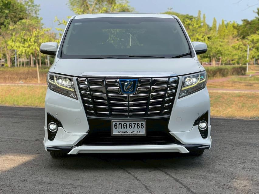Toyota #Alphard 2.5 Hybrid E-Four SRC TOP รถบ้านสภาพดี มือเดียวป้ายแดง รุ่นท็อป 💥 เลขไมล์ 186,xxx กม. 💥 ปี2016 จด 2017 💥 ขายเพียง 1,379,000 บาท รูปย่อยที่ 2