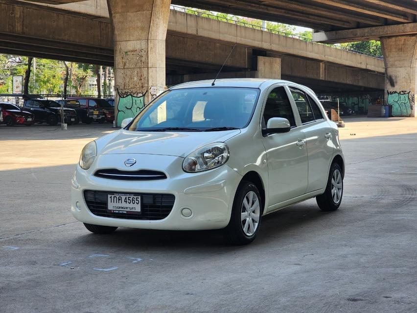 ขายรถ Nissan March 1.2 ปี 2012 สีขาว เกียร์ออโต้ 3