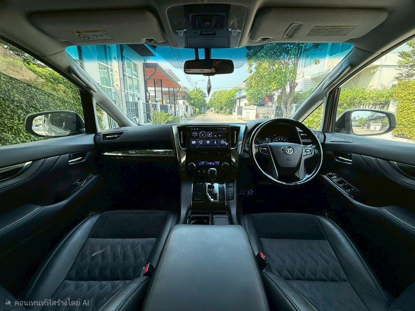 TOYOTA ALPHARD 2.5 SC PACKAGE ปี17 สีขาว เบนซิน รูปที่ 10