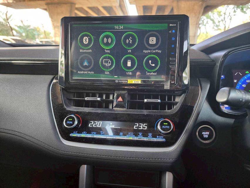 🔥ฟรีดาวน์ รถสวยมือเดียว ปีใหม่  ขับดีมาก Toyota COROLLA CROSS 1.8 Hybrid GR SPORT AT ปี 2022 รูปที่ 14