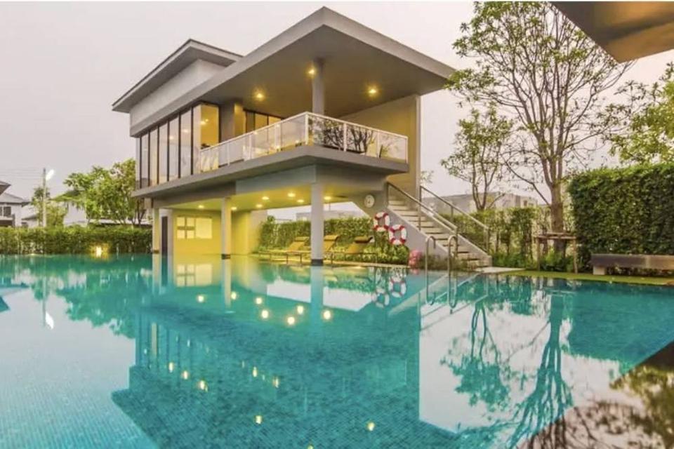 ขายบ้านเดี่ยว 2 ชั้น โครงการชัยพฤกษ์ พุทธมณฑล สาย 5 หันหน้าทิศเหนือ พร้อมเข้าอยู่ได้ทันที ติดถนนพุทธมณฑลสาย 5 1