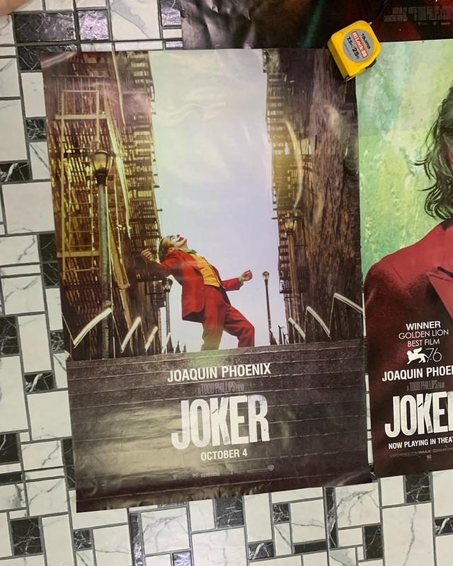 ชุดภาพโปรสเตอร์หนังเก่า “Joker” โปรสเตอร์เก่า ชุด 3 ชิ้น