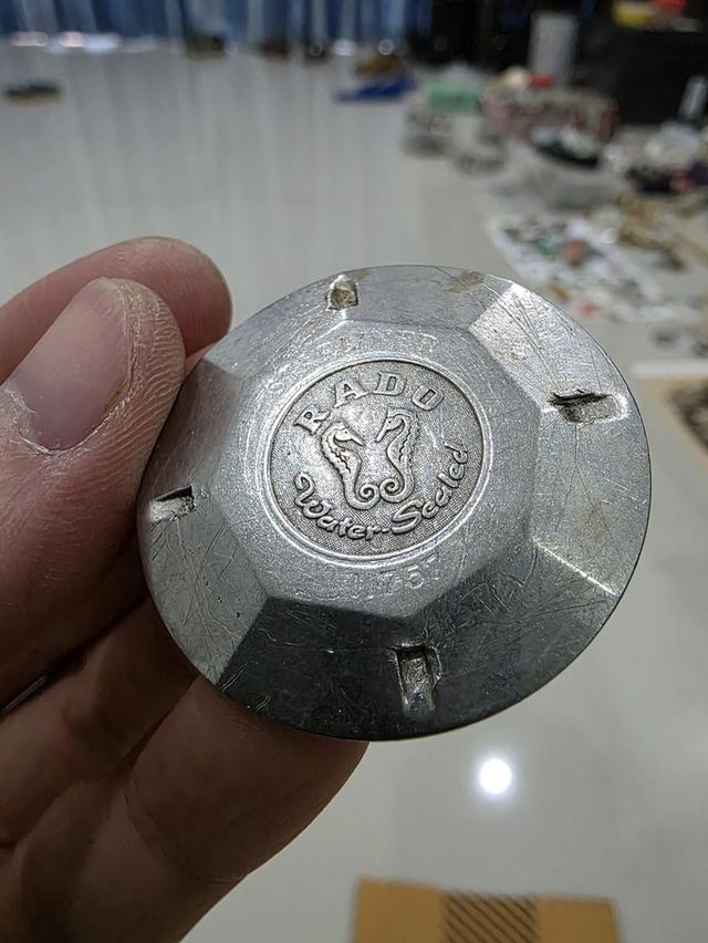 A.อะไหล่ ฝาหลัง นาฬิกา  ราโด้ RADO WATCH PARTS ของเก่าเก็บ สวยหายาก รุ่นเก่า ขายตามสภาพ พร้อมส่ง