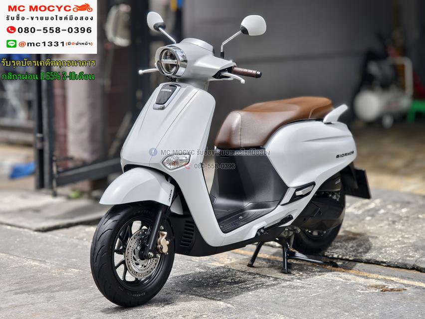 Girono plus สีขาว 2024 รุ่นTOP ABS รถบ้านแท้มือเดียว เครื่องท่อเดิมๆ No1162 2
