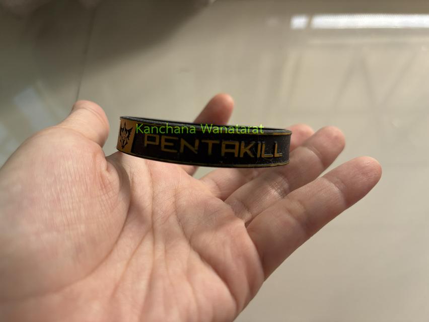 Wristband LoL Thailand "PENTAKILL" ริสแบนด์ซิลิโคน