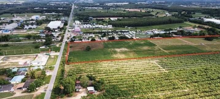 ขายที่ดินนิคมพัฒนา ระยอง 47-2-96ไร่ ติดถนนนิคมสาย 11 ผังสีม่วงลาย เหมาะสำหรับทำ โรงงาน โกดัง คลังสินค้า บ้านจัดสรร 3