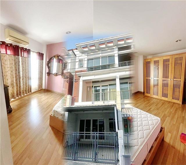 บ้านกลางเมือง 3 ชั้น หรูหรา 4นอน 3 แอร์ พระราม9 ประชาอุทิศ จัดเต็มเฟอร์ เดอะซีน ทาวน์ อิน ทาวน์ 600 ม.เหม่งจ๋าย นานาชาติ 1