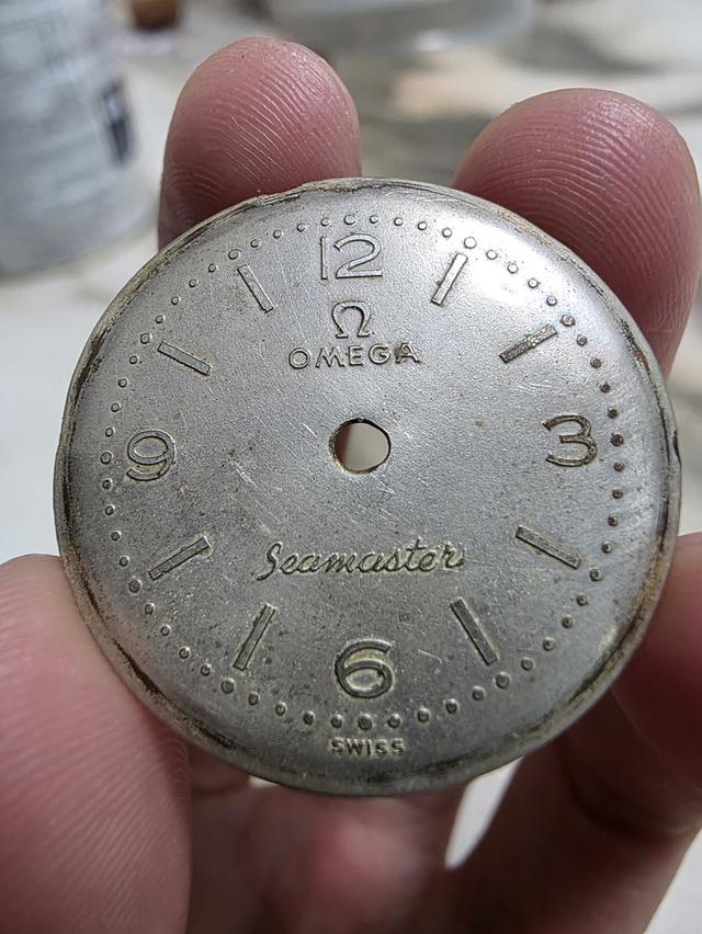 A.อะไหล่ หน้าปัด นาฬิกา OMEGA โอเมก้า ของเก่าเก็บ สวยหายาก รุ่นเก่า ขายตามสภาพ พร้อมส่ง