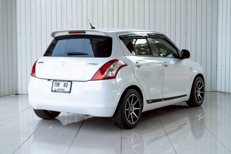 SUZUKI SWIFT 1.25 GL MT (AB/ABS) ปี 2015 สีขาว โฉม ปี12-18 (VAT) รูปที่ 8