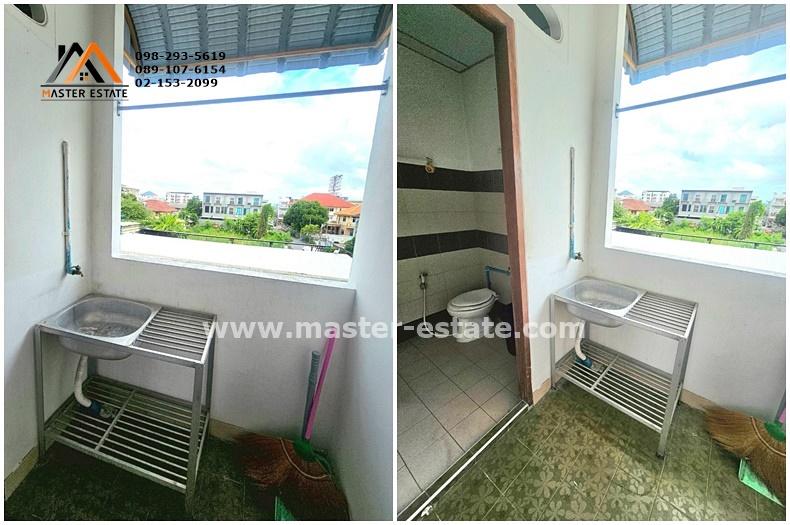 APARTMENT 5 ชั้น + ดาดฟ้า + ที่จอดรถ ซอยทรัพย์บุญชัย 19 ทุกห้องโปร่งลมเย็นด้วย Design ตึกรูปตัว L ให้ทุกห้องมีความโปร่ง มีระเบียงทุกห้อง 19