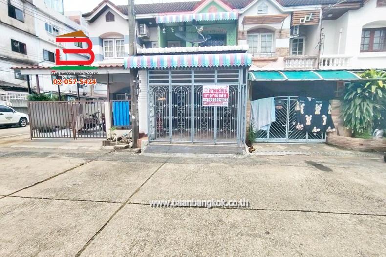 ทาวน์เฮาส์ หมู่บ้าน พนาสนธิ์ 4 เนื้อที่ 16 ตรว. ถนนรามอินทรา แขวงบางชัน เขตคลองสามวา กรุงเทพมหานคร