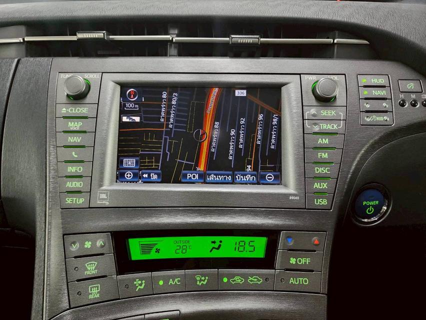 Toyota Prius 1.8 Top Grade AT ปี 2012 หลังคาแก้ว รถสวยมือเดียว 14