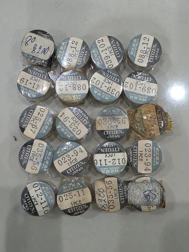 A.อะไหล่ นาฬิกา CITIZEN ซิติเซ่น WATCH PARTS เหมาๆ ทั้งหมด ตามรูป ของใหม่เก่าเก็บ สวยหายากรุ่นเก่า ขายตามสภาพ พร้อมส่ง
