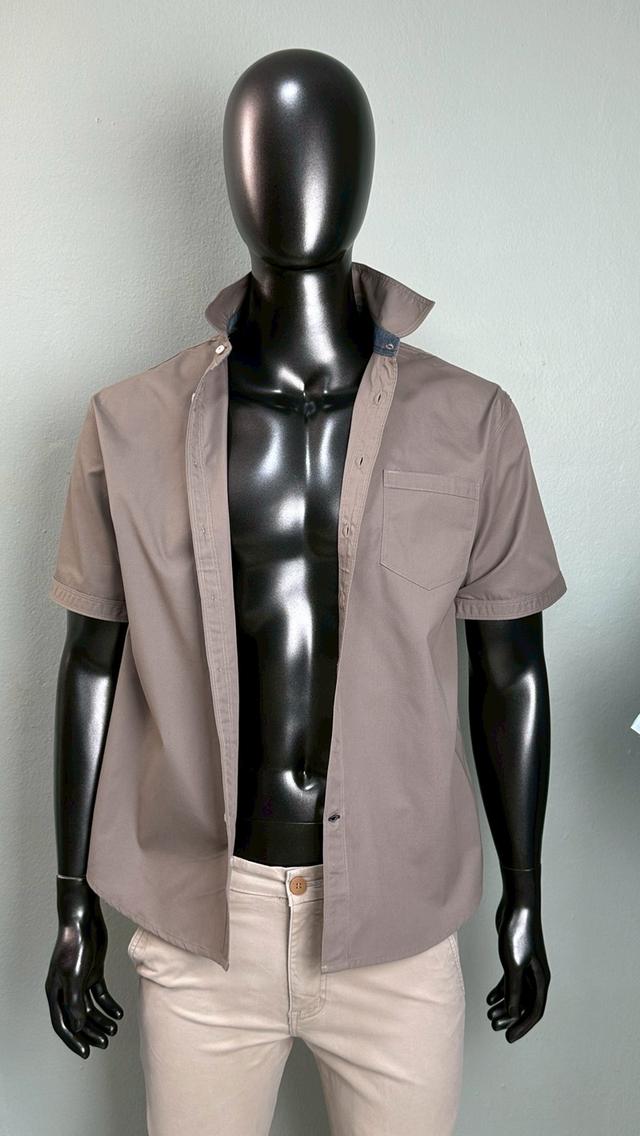 เสื้อเชิ้ตแขนสั้น พิมพ์ลาย รูปที่ 12