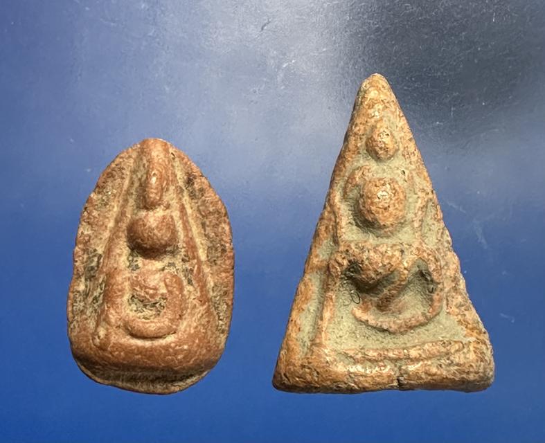 พระนางพญาพิมพ์จิ๋ว กรุวังมะสะและนางพิมพ์เทวดา 2 องค์ 1000 พร้อมส่ง