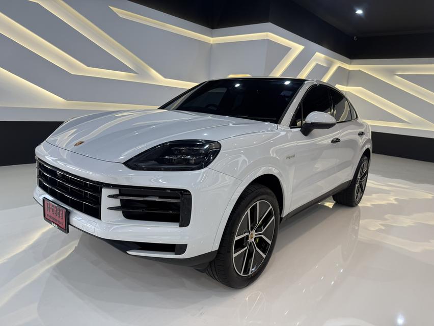 PORSCHE CAYENNE COUPE 2024 รถออก AAS (ประกอบยุโรป) option แน่นๆ วารันตีเหลือถึง 2027 ซื้อเพิ่มได้อีกยาว รถมือเดียว