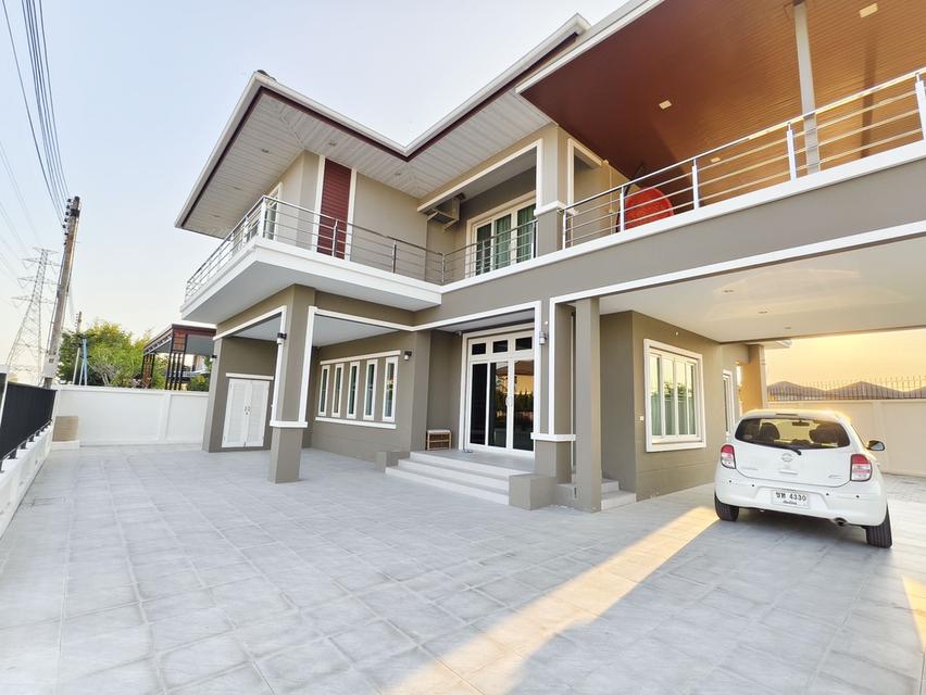 บ้านให้เช่า วิวสวย บ้านในโครงการติดถนนสันกำแพงสายใหม่ เชียงใหม่