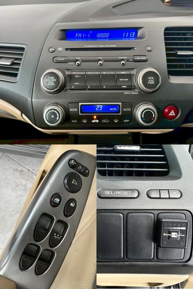 โฉม FD สภาพดีพร้อมใช้ รถบ้านมือเดียว Honda Civic 1.8E เกียร์ออโต้ รูปที่ 11