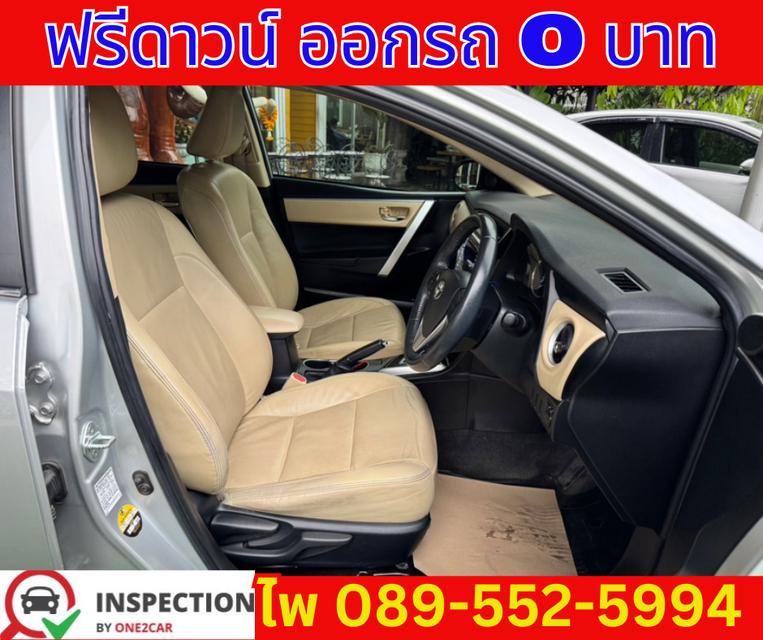 TOYOTA  ALTIS 1.6 G SEDAN ปี 2019 8