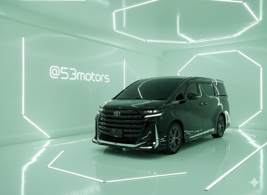 รหัสรถ KPV53 👑 Vellfire 2024 ตัวท็อป! ไมล์น้อย 7 พันกว่าโล