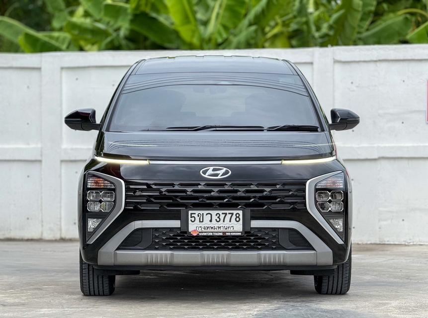 ปี 2023 HYUNDAI STARGAZER, 1.5 SMART 6 โฉม ปี23-ปัจจุบัน สีดำ เกียร์ออโต้ มือเดียวป้ายแดง 5