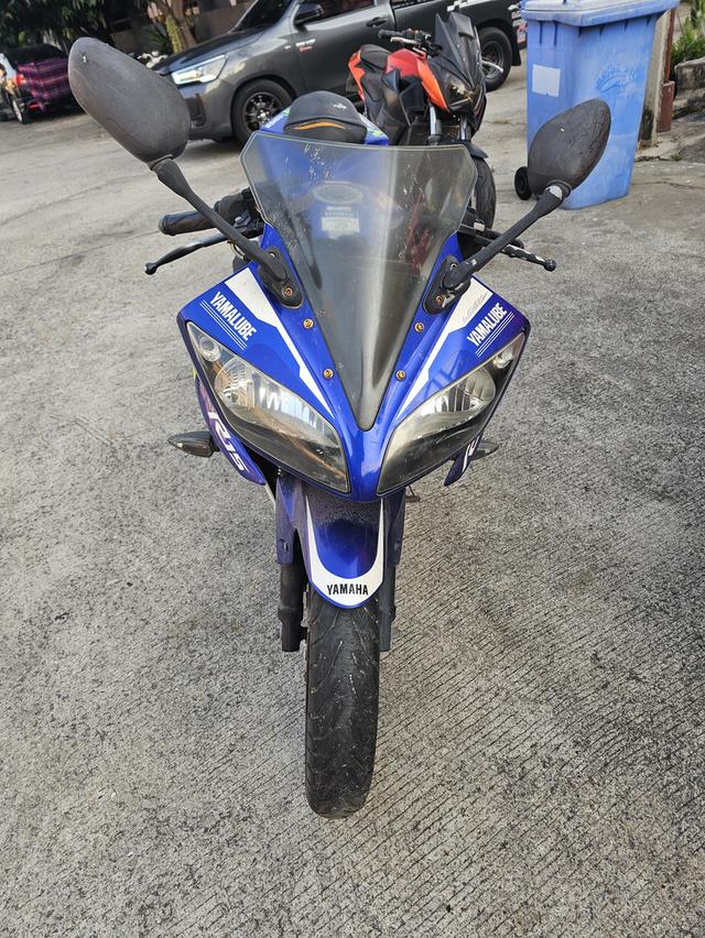 YAMAHA R15 150cc MT 2015 รถจอดนานสตาดไม่ติดเล่มชุดโอนครบภาษี66เดือน10ยังขาดไม่เกินยังต่อภาษีได้ รูปย่อยที่ 1