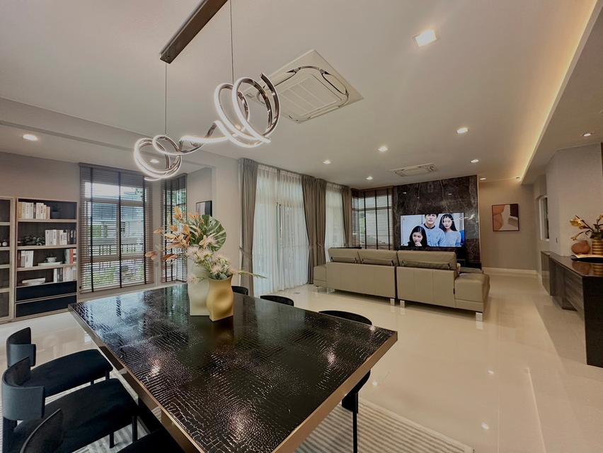 ให้เช่า บ้านเดี่ยว หมู่บ้านมัณฑนา2 บางนา–กม.7 บ้านแปลงพิเศษ หน้าทะเลสาบ หน้าสวน ใกล้สโมสร ตกแต่งครบ พร้อมอยู่ 6